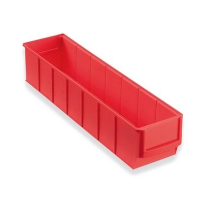 96 Stück Industrieboxen Lagerboxen Lagerkästen Universalbox SET 400x91x81 mm rot