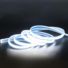 110v LED Strip Lights 16.4 Foot, 120 Volt Waterproof Under Cabinet Lighting S...