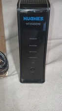 Ht2000 Hughes Net Modem with New Power Supply and Power Cord