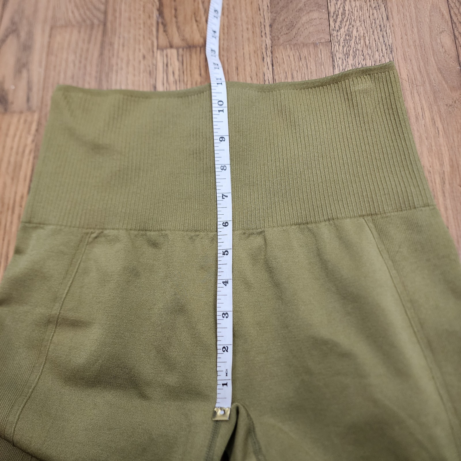 THIRDLOVE Flex Seamless Compression Leggings Gree… - image 8