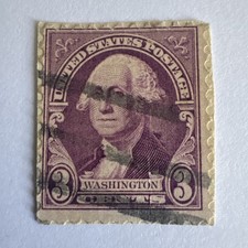 George Washington 3 Cent Stamp In Used Us Stamps (1901-Now) for