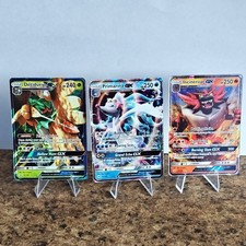 Pokemon TCG SM Base Decidueye GX 12/149 Primarina GX 42/149 Incineroar GX 27/149