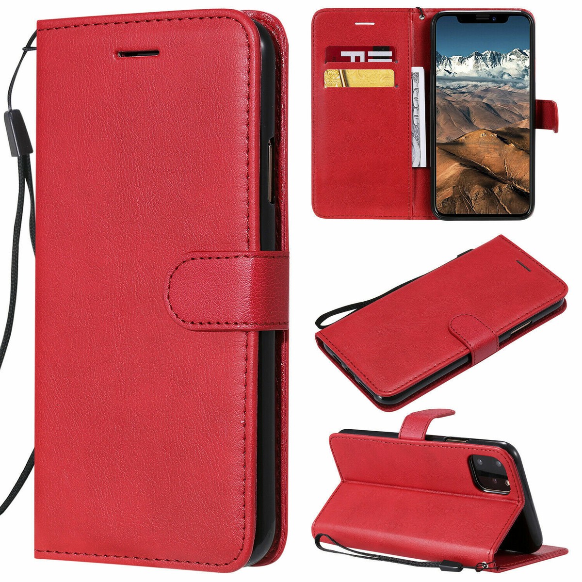 Leather Flip Wallet Phone Case For Nokia 3 5 6 8 3.4 2.4 G50