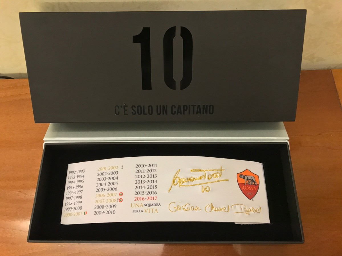 Francesco Totti Captain Armband Limited Edition - 3000 Pcs Made