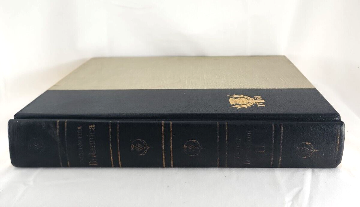 Vintage Encyclopedia Britannica 1971, First Published in 1768 Vol