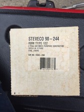 New In Box Old Stock Steveco 90-244 RBM Type 122, 2 Pole Definite Purp Contactor
