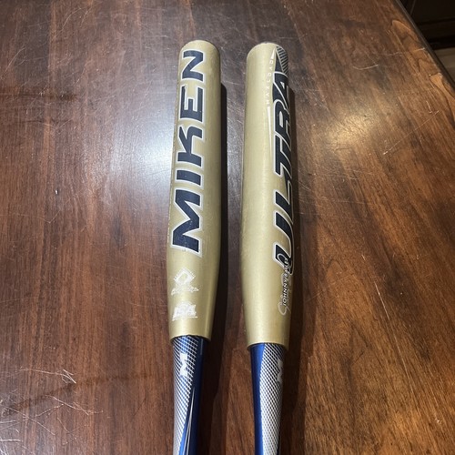 Miken Ultra Fusion M Johnny Bailey 12” Barrel Softball Bats 34/25 - Picture 7 of 7