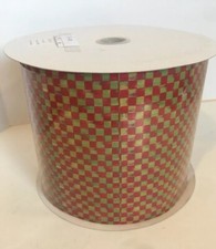 MacKenzie Childs Small Orchard Check Fabric 6  x 5 Yds NEW