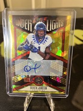 2023 Panini Legacy Football #UL-QJO Quentin Johnston Yellow Diamond Auoto  04/25