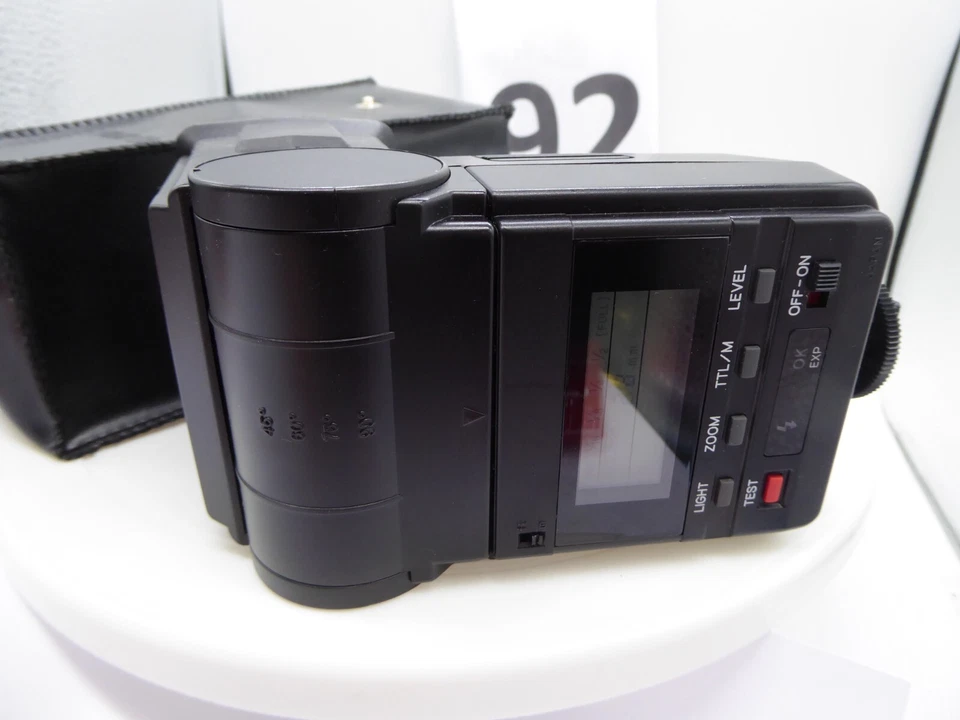 Minolta 4000AF Shoe Mount Flash Gun tested working well + case - Image 2 of 4