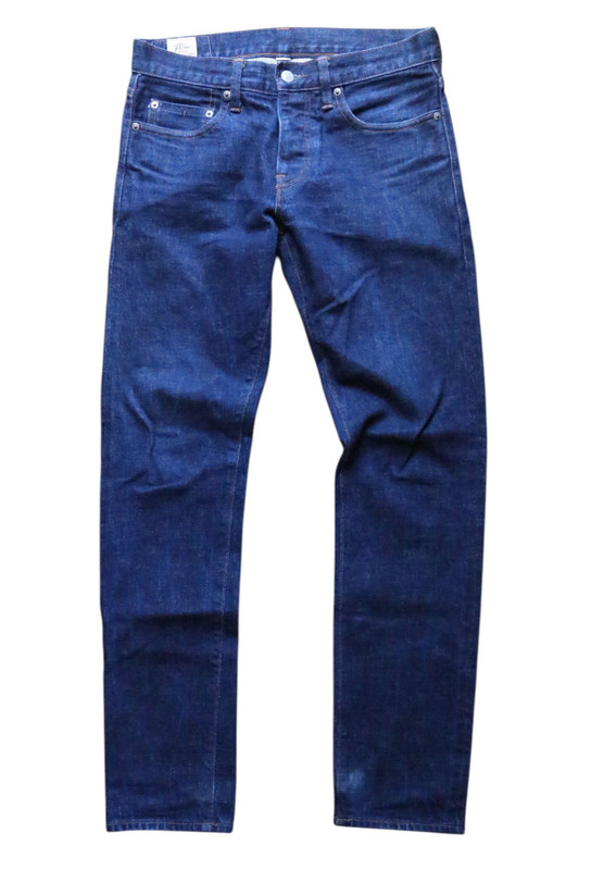 J. Crew Selvedge Denim Jeans Style 484 Slim Narrow Leg Dark Wash Men’s 29x32