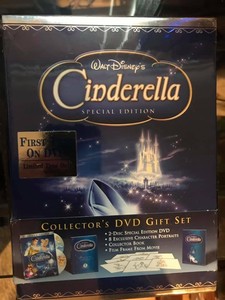 Disney Cinderella Dvd 05 Dvd Gift Set Special Edition Free Shipping Ebay