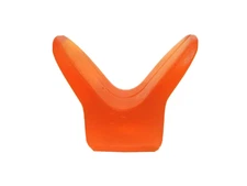 Stoltz 2" Polyurethane Non Marking Rollers Boat/Trailer Bow Stop 1/2" Bore, V-2