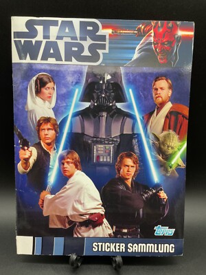 Star Wars Movie 2012 - Topps Stickeralbum / Sticker / Sammelalbum -100% komplett
