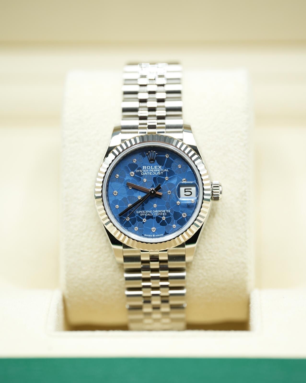 Steel White Gold Rolex Datejust 31