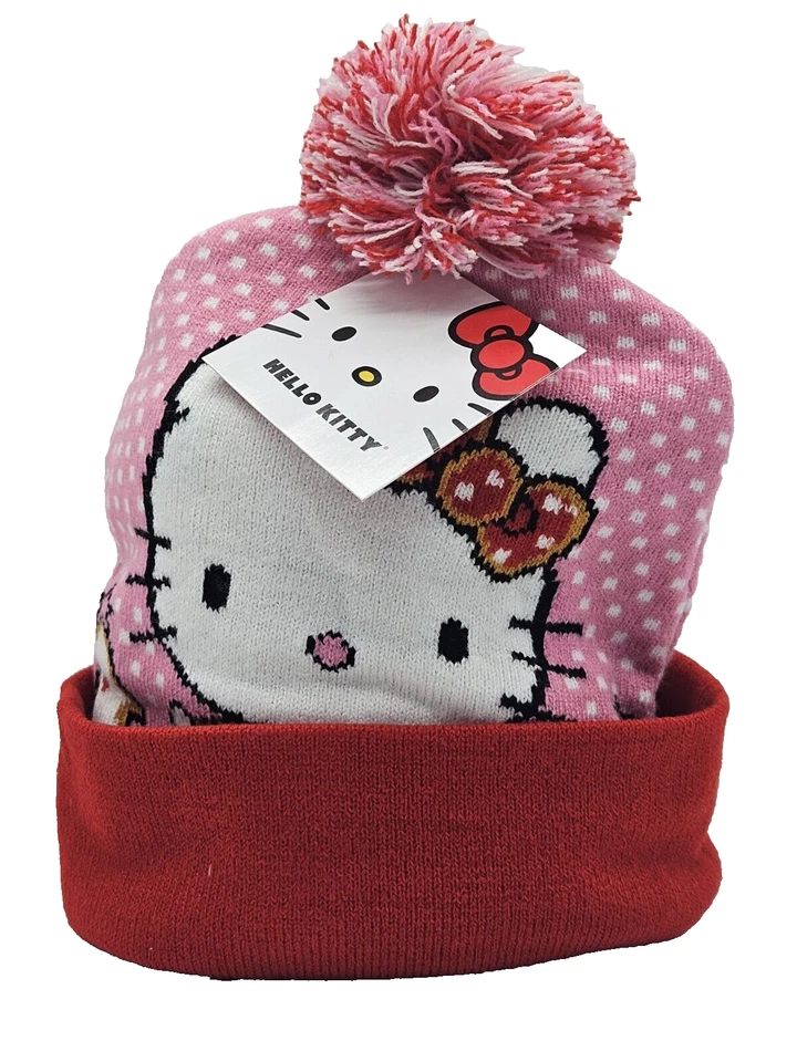 Gorro de invierno Hello Kitty Navidad con HK BT2 Foto 4 de 4