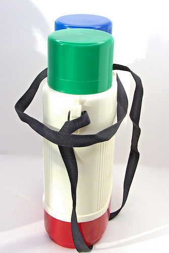 Duplex Double Insulated Thermos Drink Container Outdoor Water Flasks Camping - Bild 4 von 5