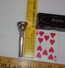 Schilke Trumpet Mouthpiece stamped 13a4a- Silver Plated