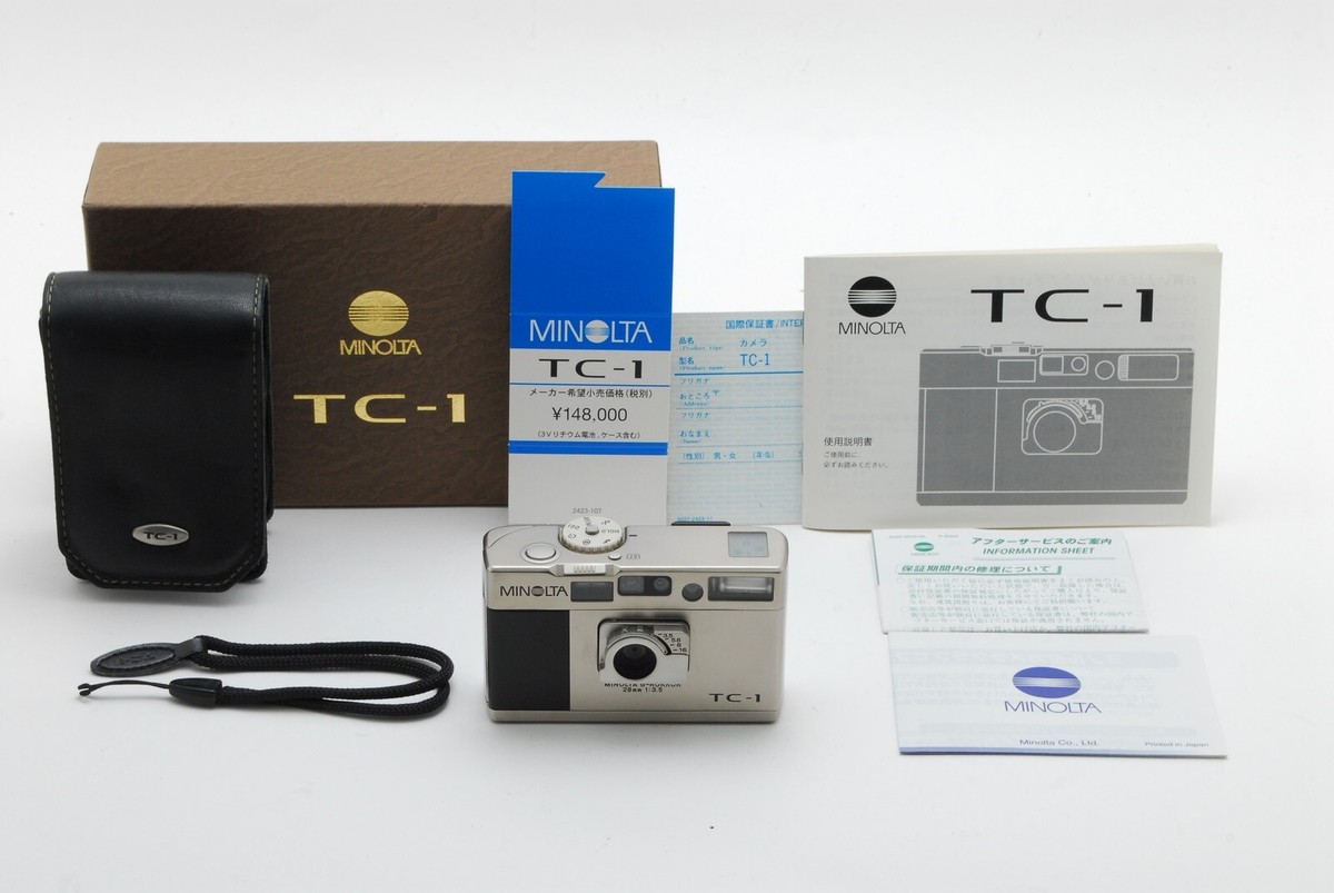 MINT in BOX] Minolta TC-1 Point & Shoot 35mm Compact Film