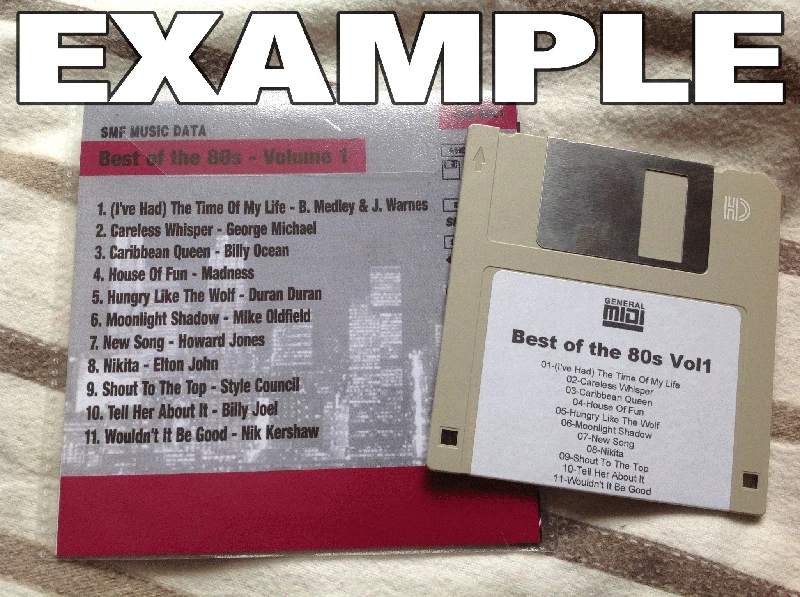 Sound Season's Greetings 'Spring' - Pro Roland MIDI File Disk or USB Stick - Image 4 of 4