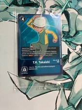 SEALED T.K. Takaishi (Box Topper) BT8-087 U Digimon CCG| New Awakening Near Mint
