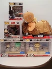 Funko Pop! Star Wars Lot 5 Pieces Movie Moments + Darth Vader + Plush + Kylo Ren