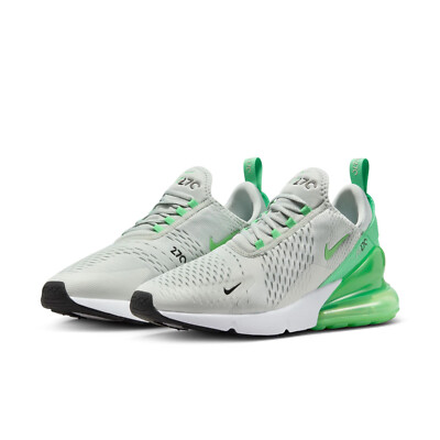 Nike Air Max 270 Light Silver Green Shock Sneaker Schuhe Grün 39