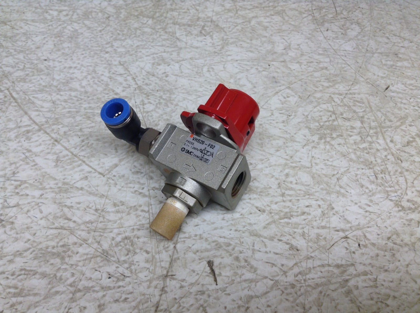SMC VHS20-F02 Pneumatic Lockout Shut Off Valve VHS20F02 | eBay