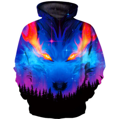 Mädchen Kinder Jungen Hoodies 3D Print Hooded Sweatshirts Pullover Tragen Jacke