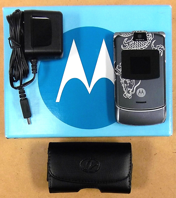 Motorola RAZR V3 - Miami Ink Dragon Tattoo ( T-Mobile ) Rare Phone