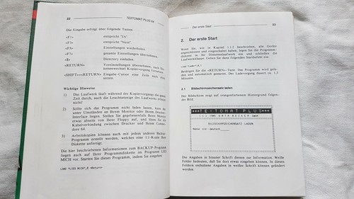 Software Textomat plus Textverarbeitung für Commodore 64 Data Becker ohne Disk. - Bild 3 von 5
