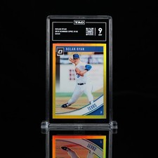 2018 Panini Donruss Optic Nolan Ryan Gold Prizm #152!  #3/10 TAG 9! Pop 2