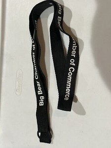 Big Bear Chamber Of Commerce -Lanyard- California-excellent Condition- HTF