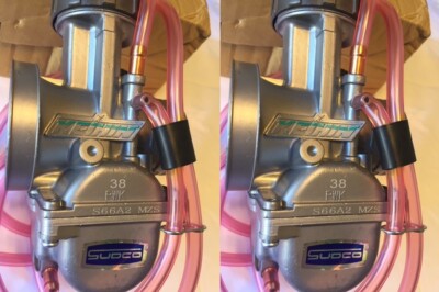 Banshee 38mm 38 mil KEIHIN  AirStriker Strikers Carbs Carb Pair 350-420cc + jets