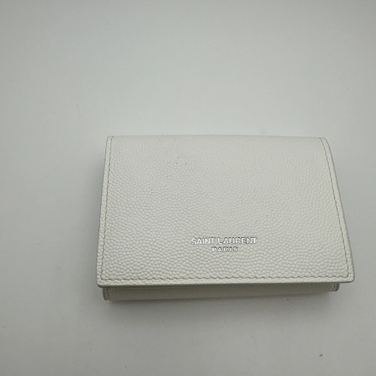 Saint laurent tri clearance fold wallet