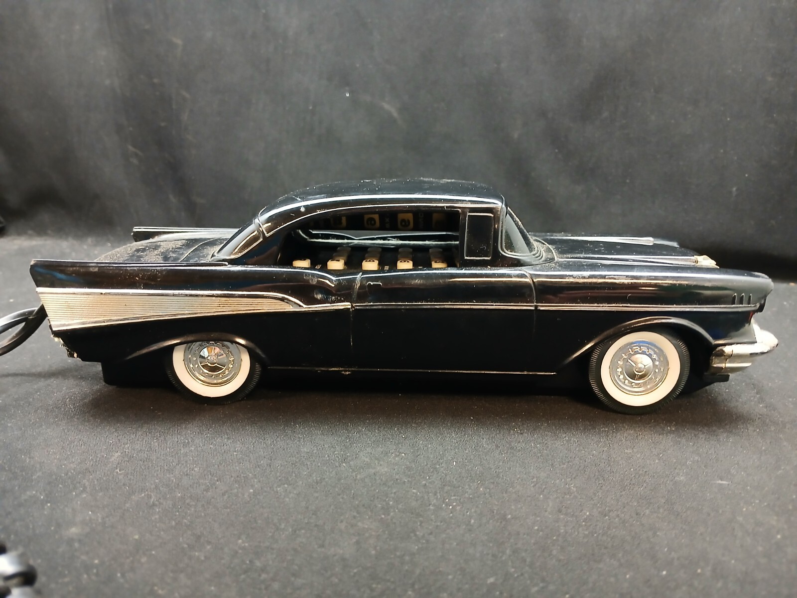 57 Chevy Chevrolet Telemania Pushbutton Telephone Untested As-Is