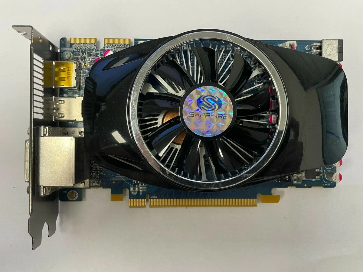 Sapphire AMD Radeon HD 5750 1GB DDR5 Full Profile 2xDVI HDMI DP 288 1E138 000SA