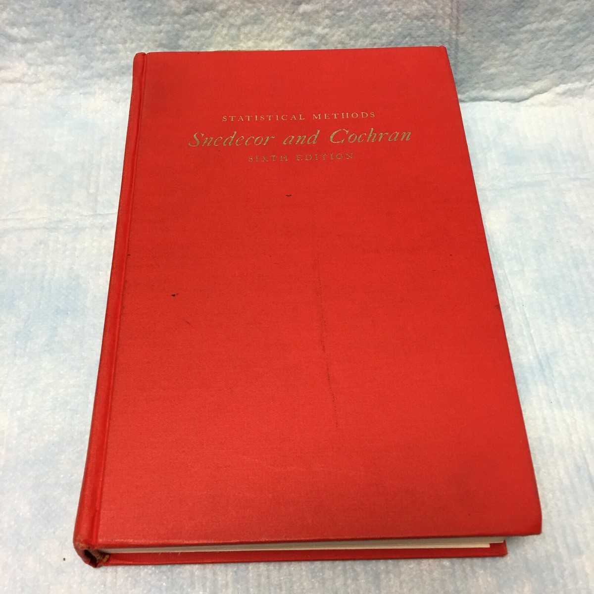 Statistical Methods by George W. Snedecor, William G