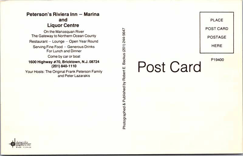 Postcard HOTEL SCENE Bricktown New Jersey NJ 9/07 AN1098 eBay