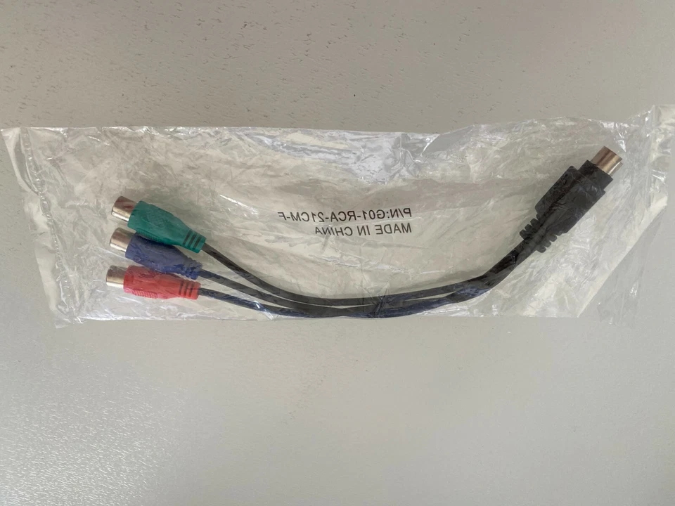 EVGA 7 Pin S-Video to Component Adapter G01-RCA-21CM-F - Image 2 of 3