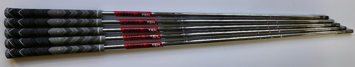 Tour Issue KBS TOUR V TEN V10 PROTOTYPE Lite 100 Iron Shafts