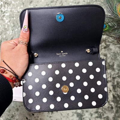 Kate spade polka dot crossbody purse Clearance