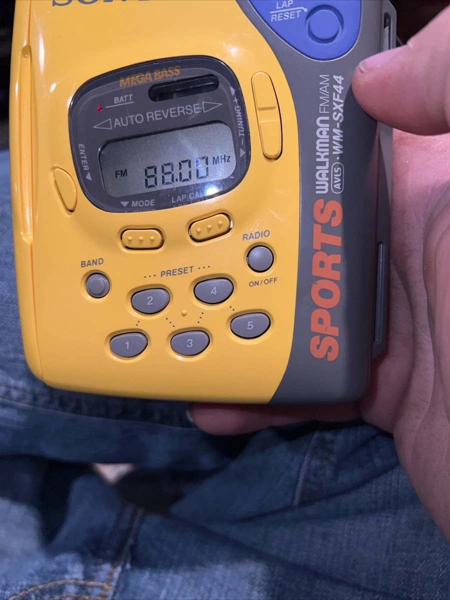 通常在庫品 [可動品]ソニースポーツカセットウォークマン WM-SXF44