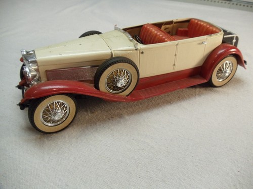 Vintage Hubley SJ Duesenberg Metallwagen Maßstab 1:18 zum Ausschlachten oder Restaurieren