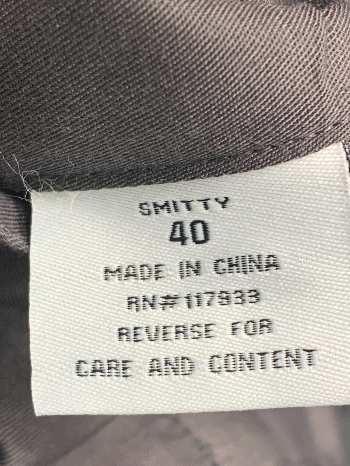 Smitty Pleated Expander Waist Umpire Base Pants Size 40 - Unfinished Hem - NEW