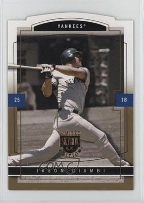 2004 Skybox Limited Edition Gold Proof 106/150 Jason Giambi #85 ni4