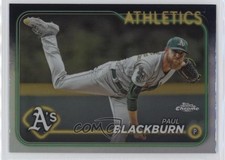 2024 Topps Chrome Refractor Paul Blackburn #43 2l4
