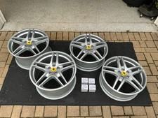 Ferrari F430 OEM 19” Wheel Set in Silver