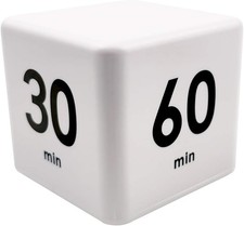 Cube Timer, Productivity Cube Flip Timer for Kitchen Studying