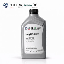 1L Original VW Audi Seat Skoda 0W30 Motoröl VW 504 507 LongLife III FE GS55545